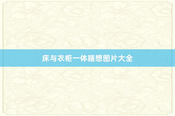 床与衣柜一体瞎想图片大全